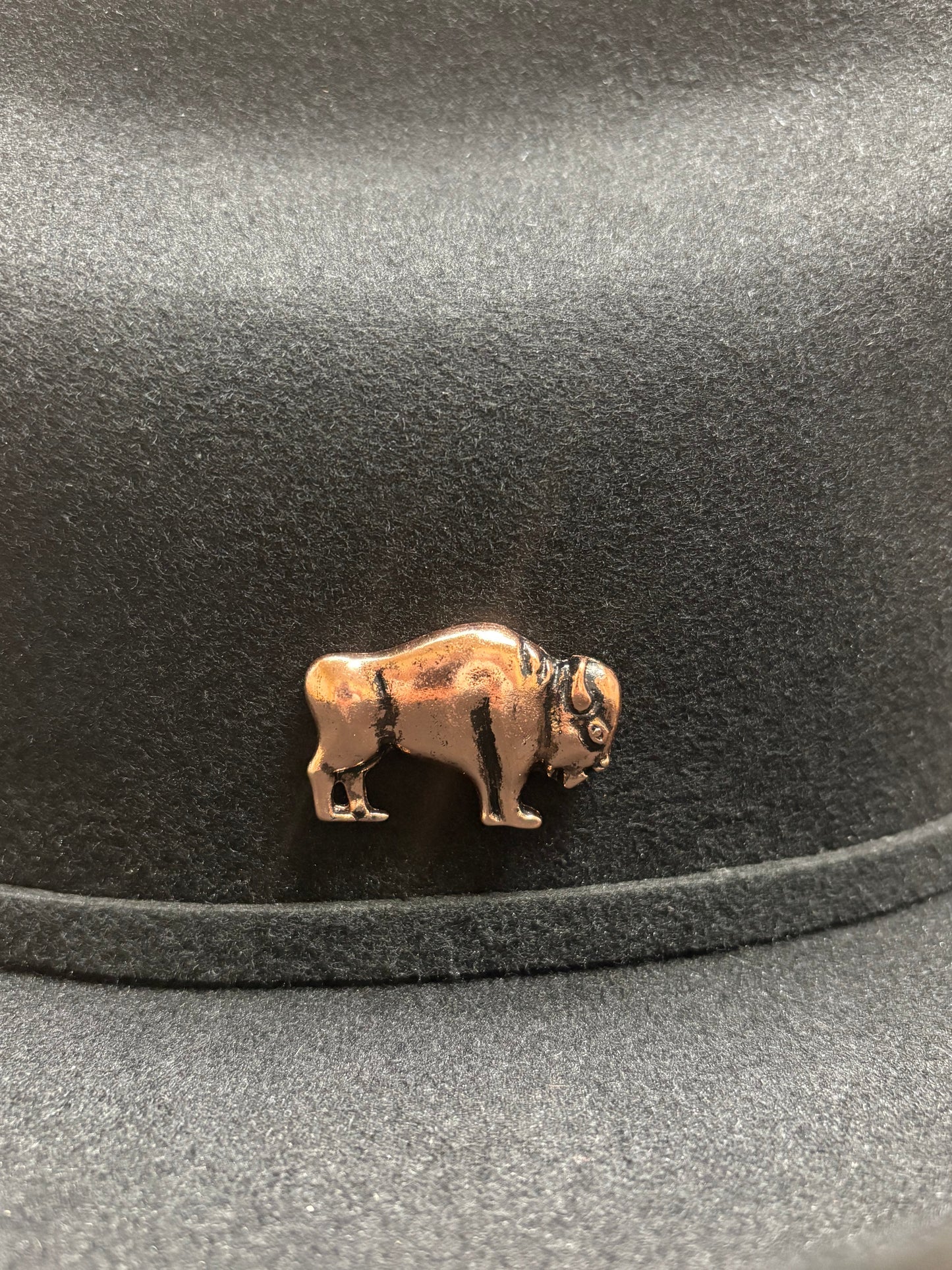 Hat Pin - Bronze Bison