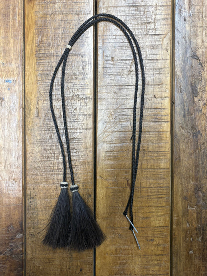 Cotter Pin - Horse Hair Braid - Black