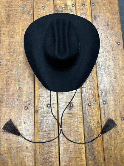 Cotter Pin - Horse Hair Braid - Black