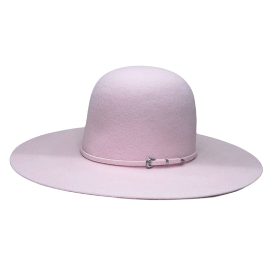 Rodeo King 3X | Open Crown | 4 1/2" Brim | Powder Pink
