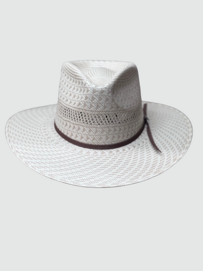 Twister 20x Two Tone Tan Shantung Triangle Weave