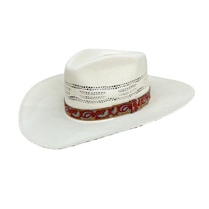 Fedora Straw 3 3/4" Brim | Ivory