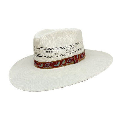 Fedora Straw 3 3/4" Brim | Ivory