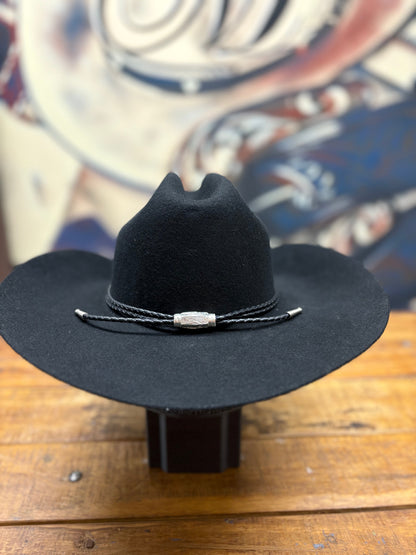 Hat Band -  Leatherette - Black