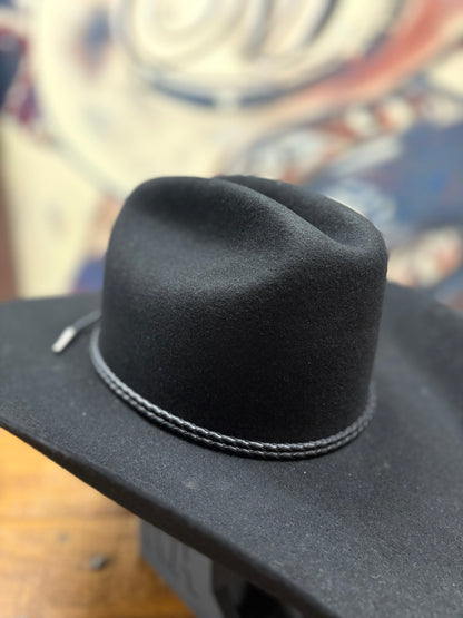 Hat Band -  Leatherette - Black