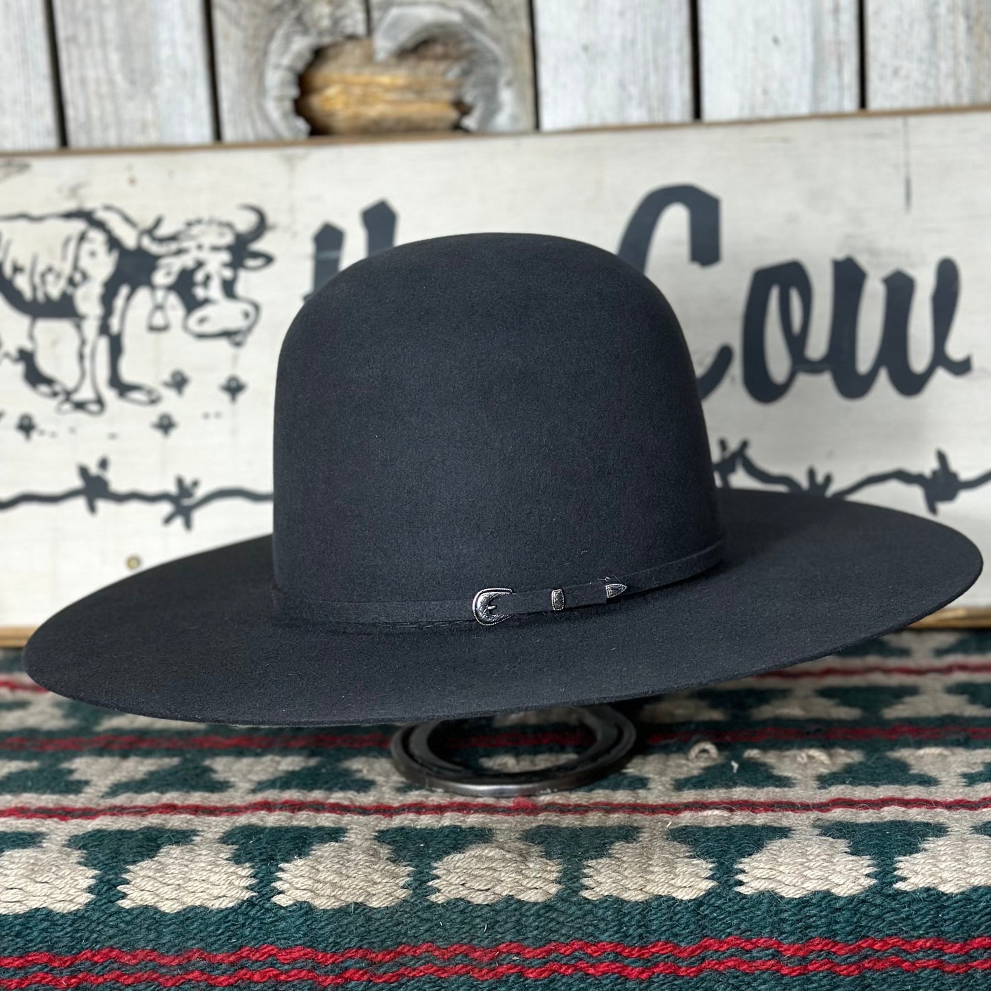 Hat Masters 7X | Open Crown | 4 1/4" Brim | Charcoal