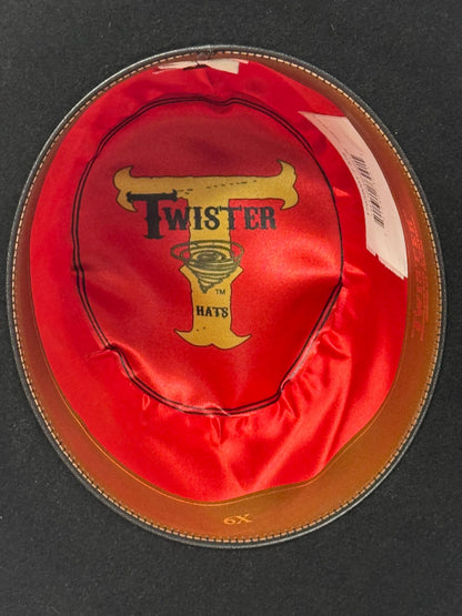 Twister 6X Open Crown - Black