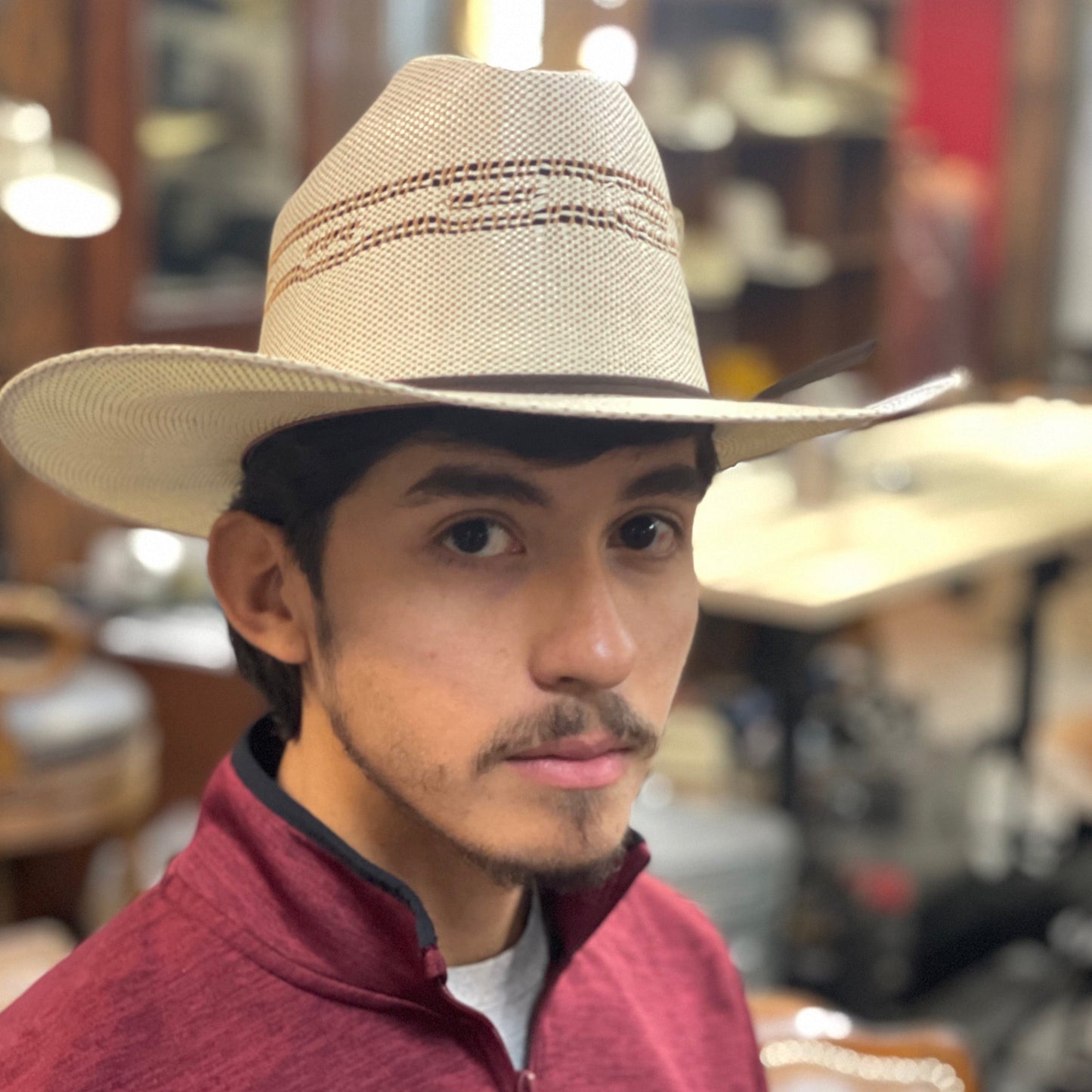 Twister Tan Bangora  3 1/2" Brim Shorty