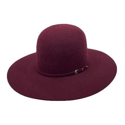 Hat Masters 7X | Open Crown | 4 1/4" Brim | Merlot