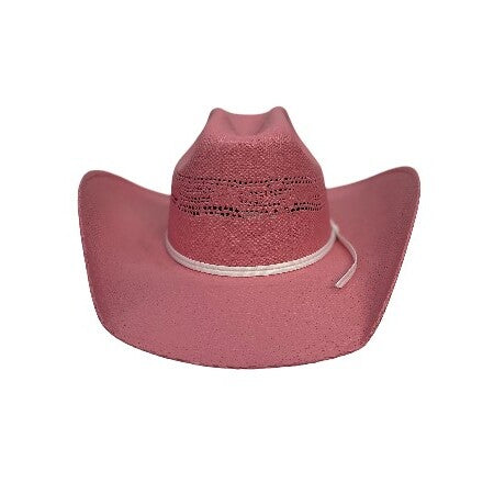 Youth Twister Bangora Straw – Pink