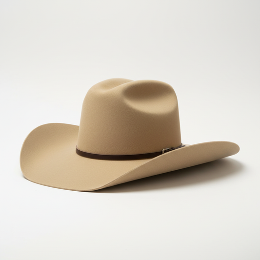 Custom Cowboy Hat - Cattleman Style